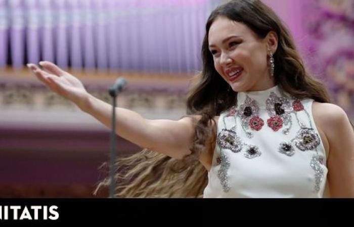 She is Aida Garifullina, the latest guest of ‘La resistencia’ who has left David Broncano with his mouth open