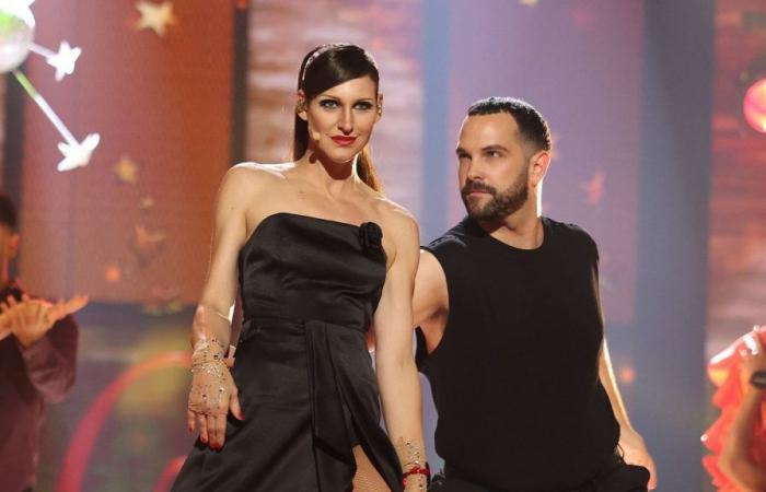 Conchita, accompanied by Borja Rueda, proclaims herself the queen of the dance with ‘Murder on the dancefloor’