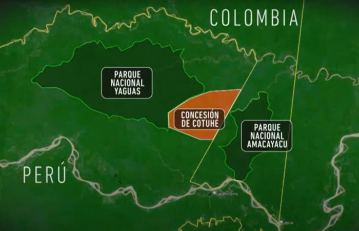 the forgotten border between Colombia and Peru, where FARC dissidents destroy the Amazon to extract gold and coca