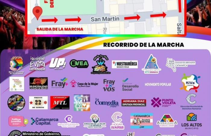 The Catamarca Pride March and Festival 2024 takes place today