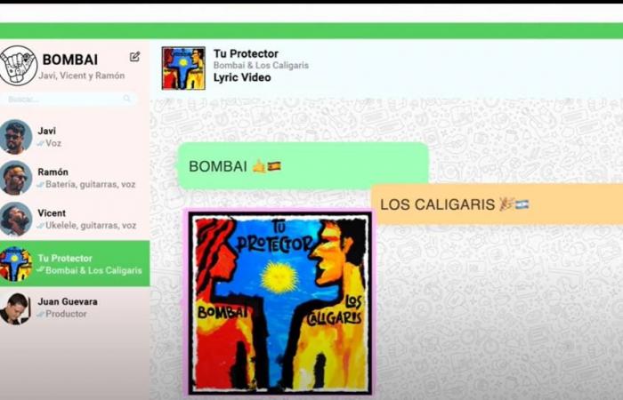 Bombai’s melodic WhatsApp conversation with Los Caligaris in ‘Tu Protector’ – Music