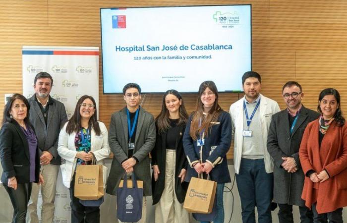 PUCV Delegation builds bridges for collaborative work with the new San José Hospital in Casablanca