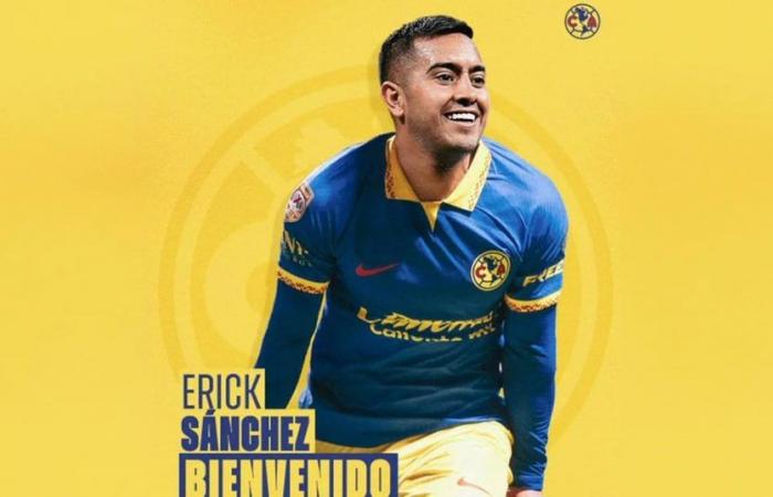 America makes official the signing of Erick “Chiquito” Sanchez