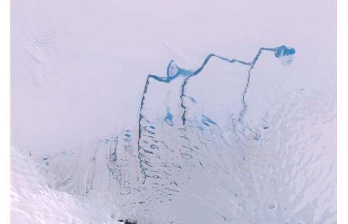 Antarctic ice shelves contain twice as much meltwater as previously thought
