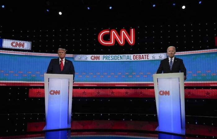 Who won the debate between Donald Trump and Joe Biden?