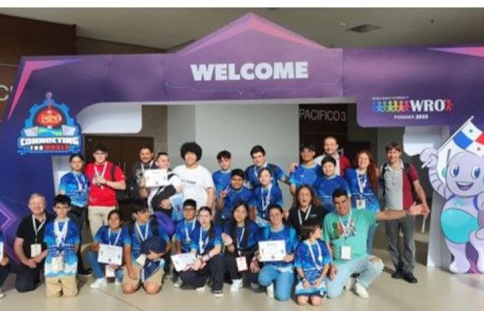 The Misiones Robotics School, present at the World Robotic Olympiad 2024