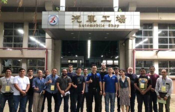 UTN research professor trained in Taiwan on electric vehicles