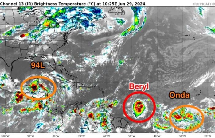 Tropical storm Beryl approaches Colombia: authorities monitor