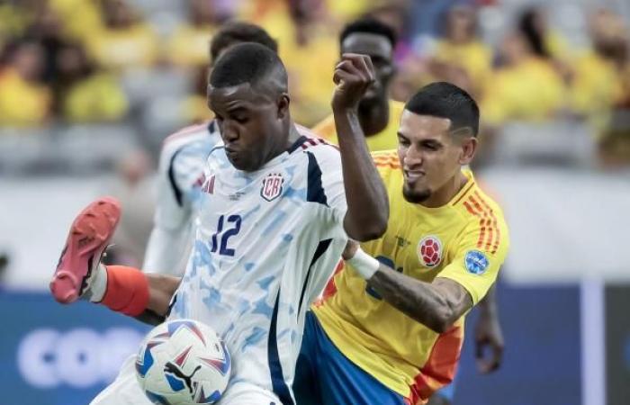 Colombia beats Costa Rica 3-0 and qualifies for the quarterfinals