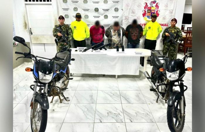 Three alleged members of the group are captured in Valencia, Córdoba