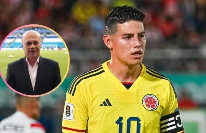 Carlos Antonio Vélez is in love with James Rodríguez thanks to his performance in the 2024 Copa América