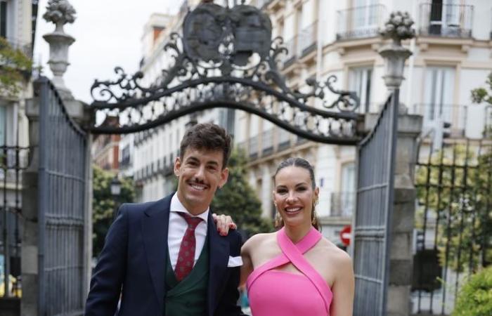 Ana Moya and goalkeeper Diego Conde say ‘yes, I want’ in a spectacular wedding full of ‘influencers’