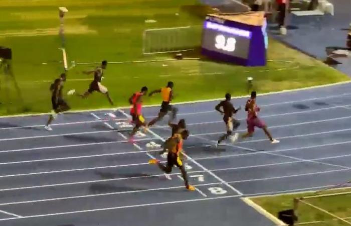 Kishane Thompson runs 9.77 and aims for gold in the 100 meters in Paris