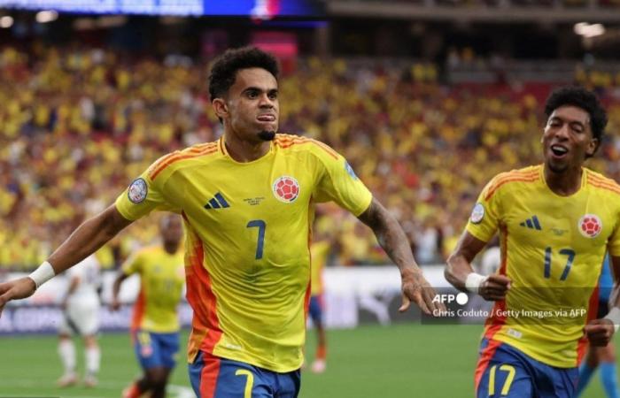 Colombia qualified for the Copa America quarterfinals after beating Costa Rica