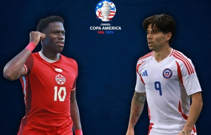 Where to watch Chile vs Canada TODAY: online TV channel for the match on date 3 of Group A of the Copa América 2024