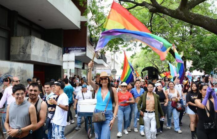 Neiva joined the march for LGTBIQ+ pride • La Nación