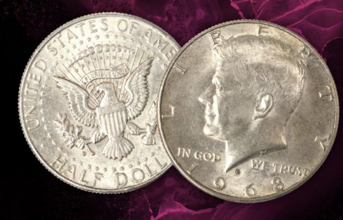 They give up to $45,000 for this 50-cent John F. Kennedy coin