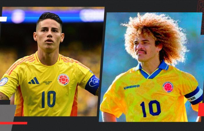 James equaled a record set by ‘Pibe’ Valderrama with the Colombian National Team and in the Copa América