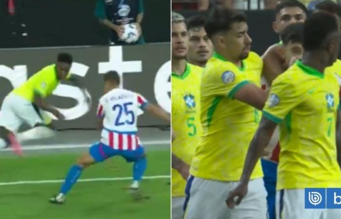 With Chilean referee Piero Maza: Vinicius ‘provoked’ and Brazil and Paraguay almost ended up in a fight | copa_america_especial
