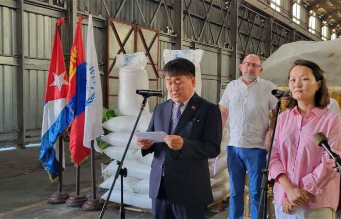 Article: Mongolia donates food for vulnerable people in Cuba (+Photos)