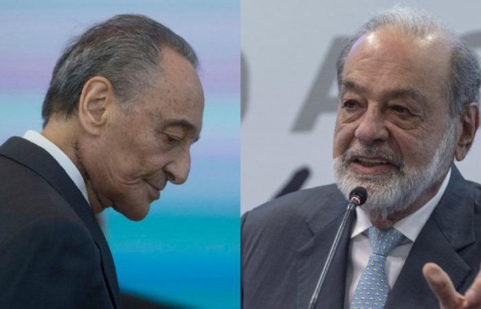 Hector Magnetto and Carlos Slim sign for the team of losers