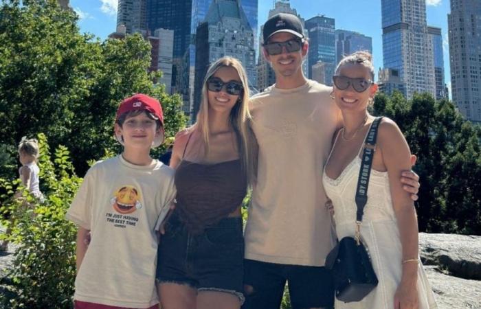 Pampita and her children in the United States: a charming trip through Central Park