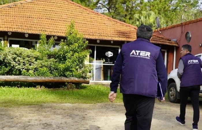 ATER detected irregularities in the thermal tourist complex