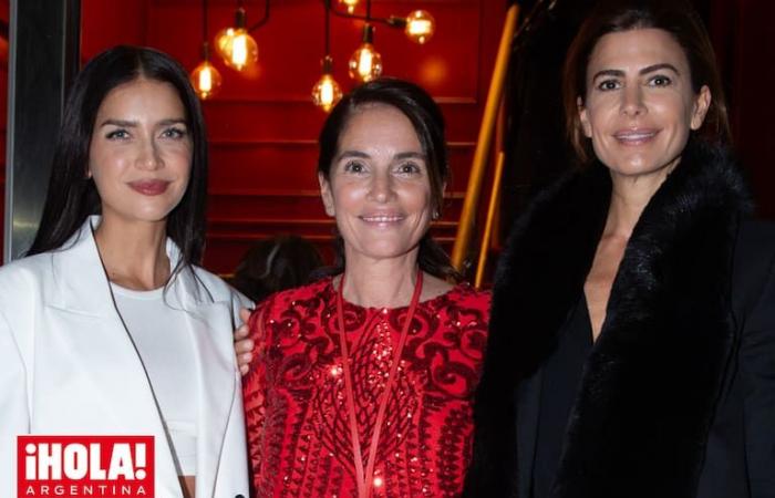 Juliana Awada, among the guests. Photos of a red-hot night in Recoleta