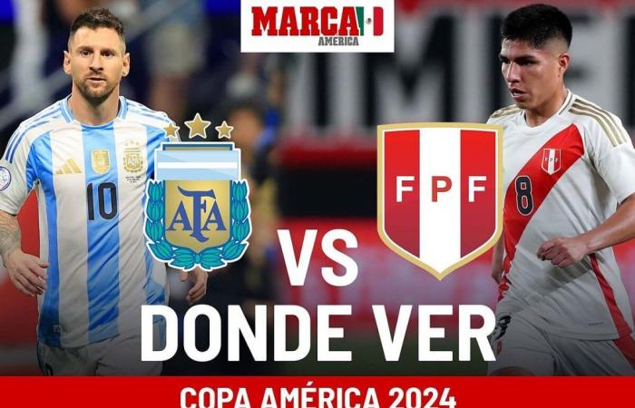 Argentina vs Peru Copa América 2024: where to watch, schedule in Mexico, prediction and lineups today