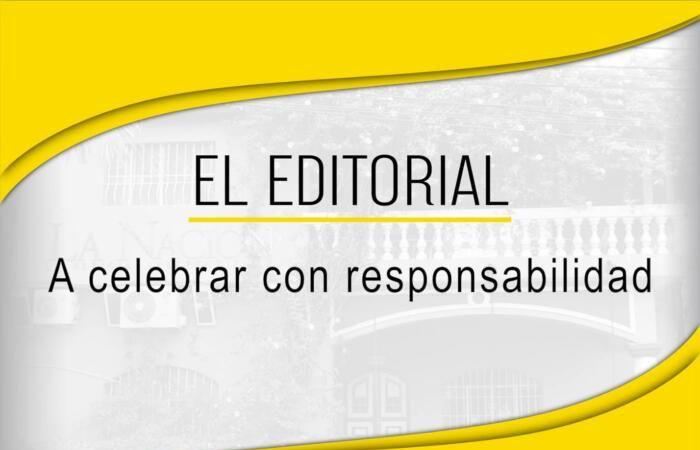 Celebrate responsibly • La Nación