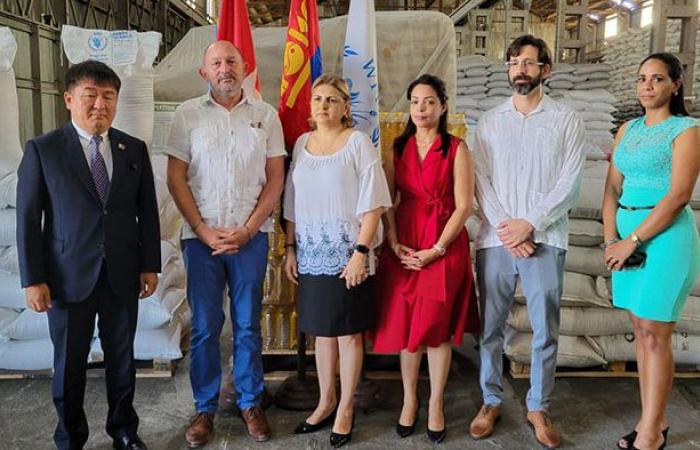 Rice, oil and grains paid by Mongolia to fight hunger in Cuba