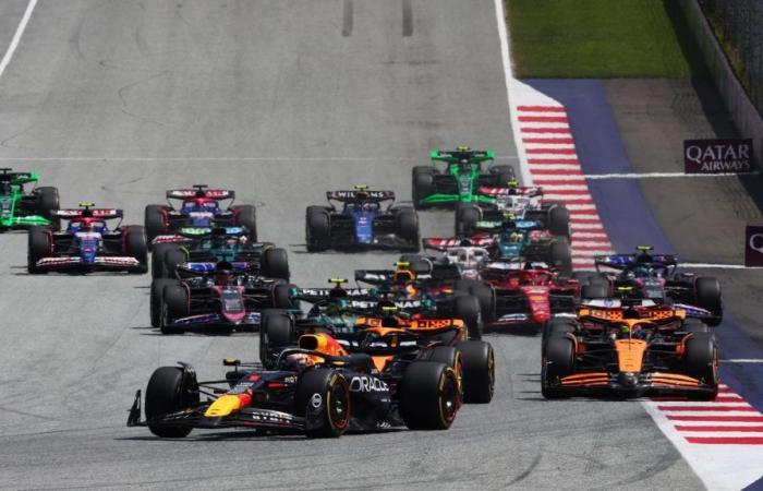 F1, live | Austrian GP sprint race: Verstappen takes victory over McLaren