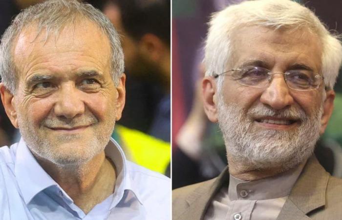The reformist Masoud Pezeshkian and the ultraconservative Saeed Jalili will compete for the presidency of Iran in a runoff