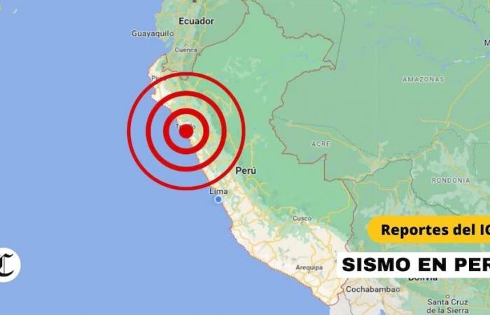 Last earthquake in Peru today: Report of earthquakes, epicenter and magnitude via IGP | PERU