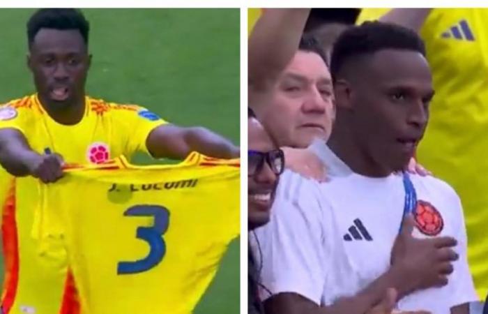 Goal and special dedication in the Colombian National Team, video