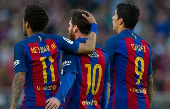 Neymar doesn’t forget Messi and Suárez: “The best partners”