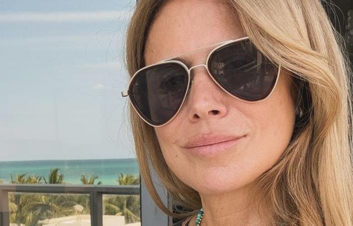 At 57, Flavia Palmiero sets the off-white trend with her ultra XS shorts from Miami
