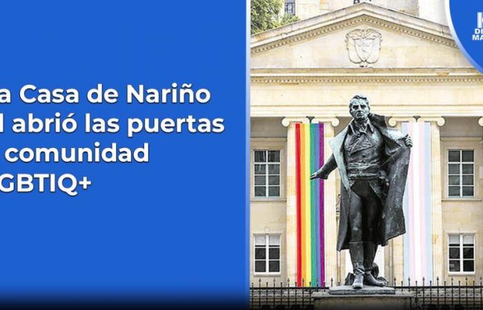 The Casa de Nariño opened the doors to the LGBTIQ+ community