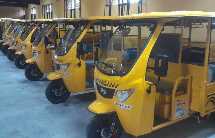 Electric tricycles support passenger transportation in Pinar del Río › Cuba › Granma