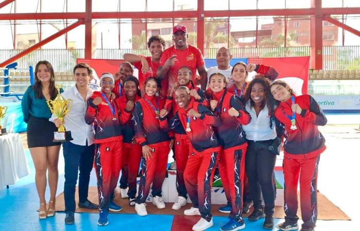 Valle del Cauca won the national youth boxing title –