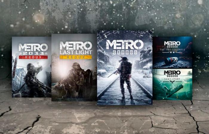 Last Light Redux and Metro Exodus Gold Edition for PC for less than US$1 in the Microsoft Store Argentina