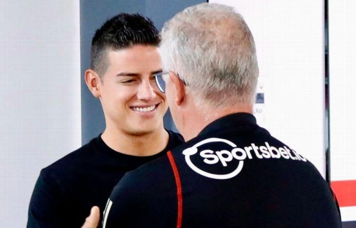James will meet again with Dorival, the one who understood him best in Sao Paulo