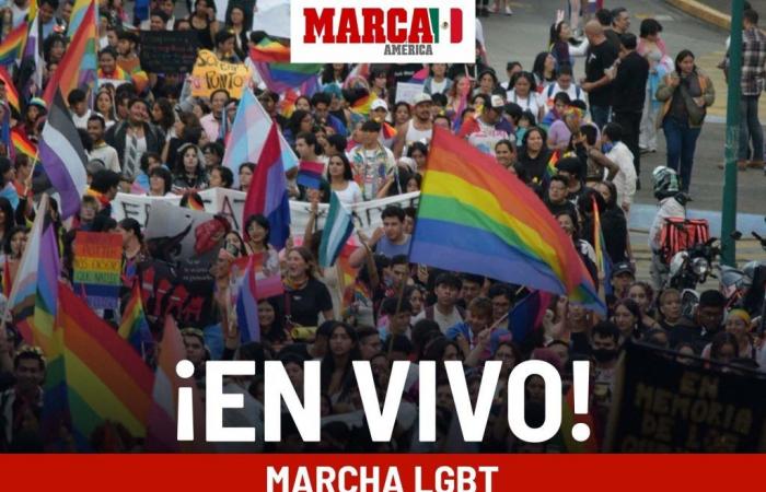 minute by minute of the route of the Gay March in CDMX and Edomex
