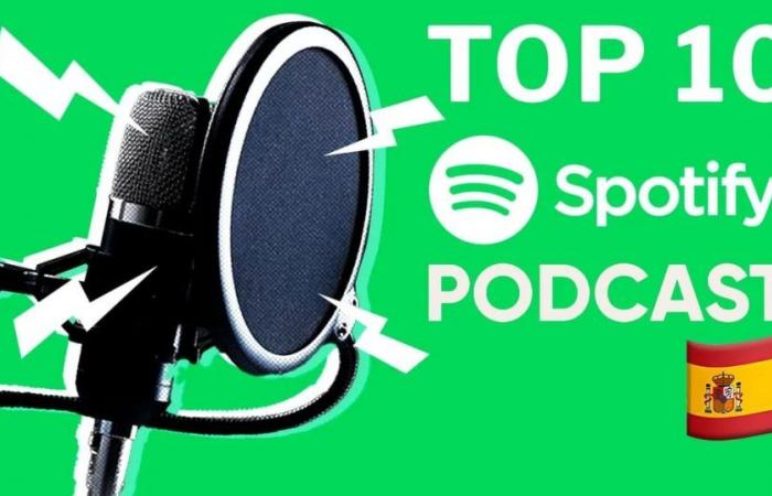 Spotify ranking in Spain: top 10 podcasts with the most plays