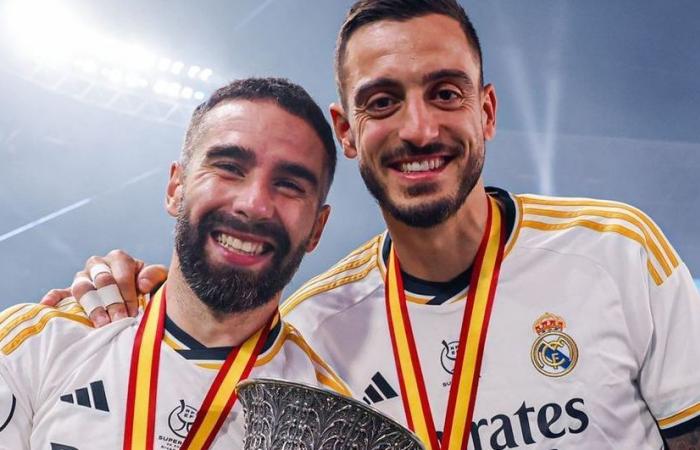 the emotional farewell of Dani Carvajal, his brother-in-law