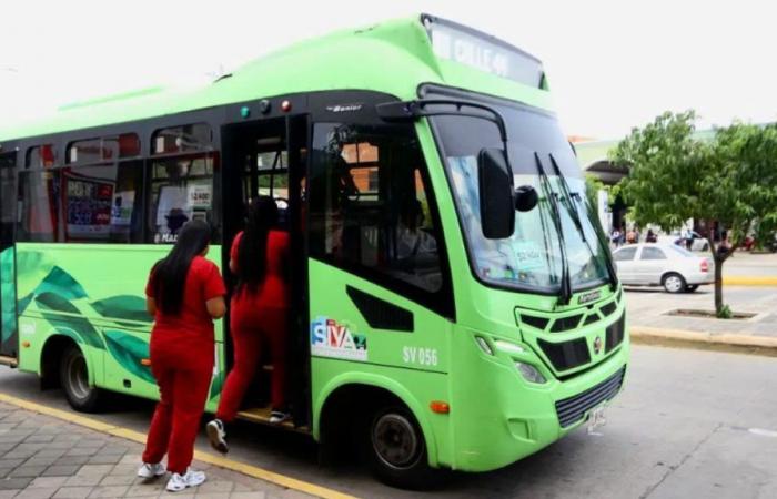 The bus fare in Valledupar will increase starting March 1