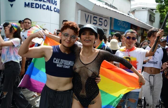 Neiva joined the march for LGTBIQ+ pride • La Nación