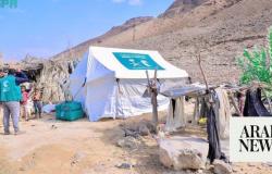 KSrelief provides shelter, aid to people in flood-hit Yemen