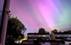 This was the northern lights that lit up the night skies in different parts of the world