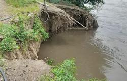 More than five thousand families at risk due to erosion in El Banco, Magdalena